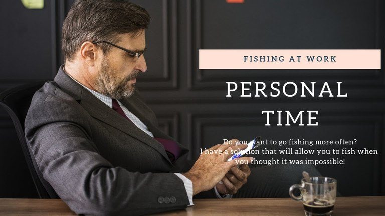 Read more about the article Personal Time For Fishing