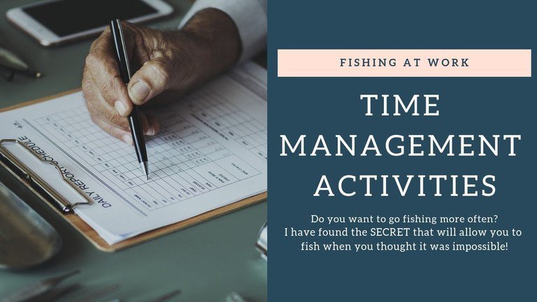 Read more about the article Time Management Activities