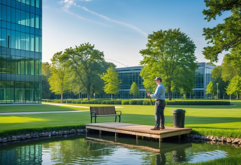 Read more about the article How to Fish Office Park Ponds: Strategies, Gear, and Local Rules